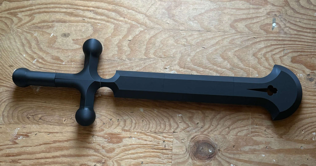 3D Printed Demon Destroyer Sword cosplay prop