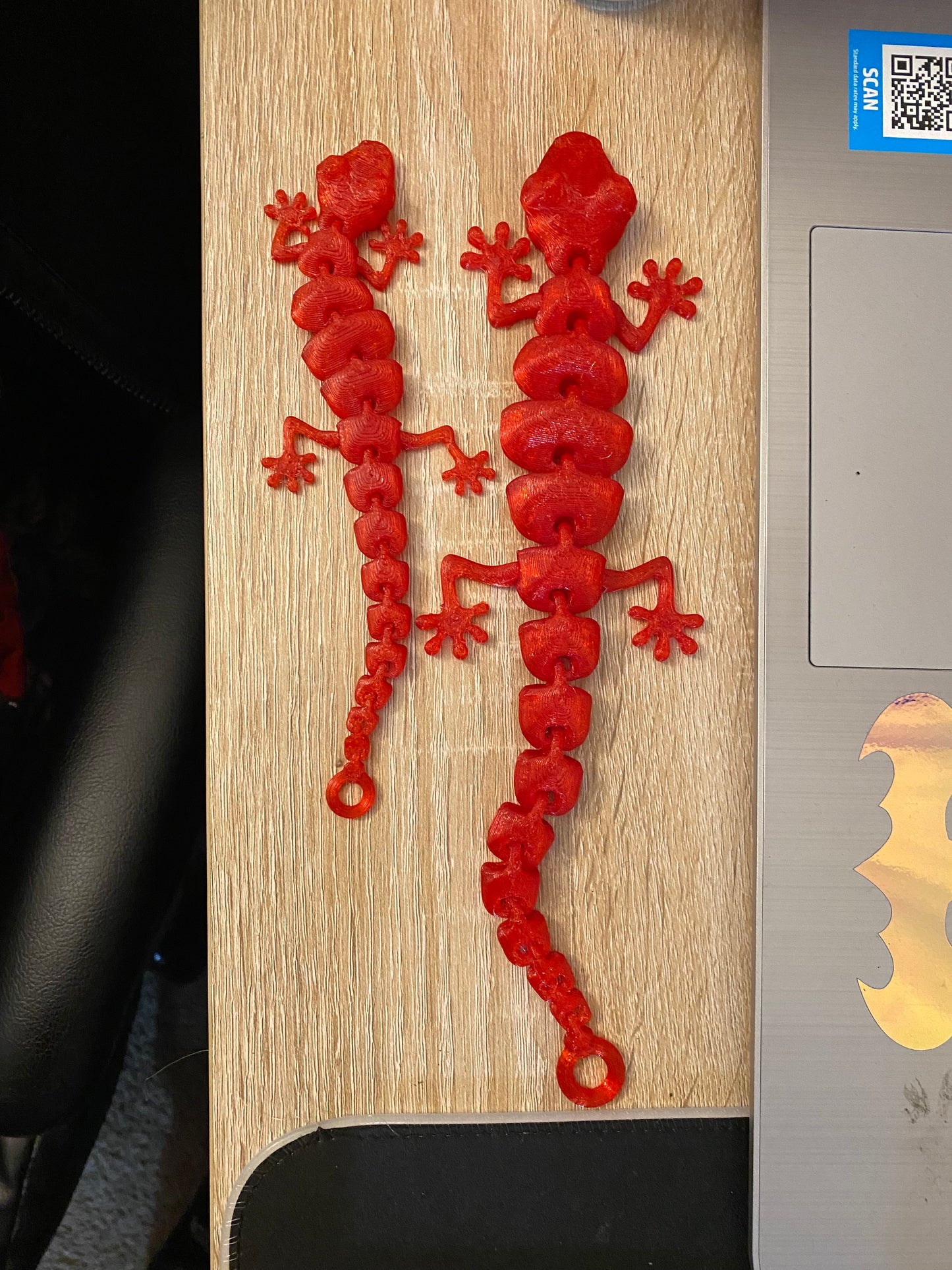 Gecko Keychain