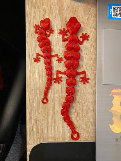 Gecko Keychain