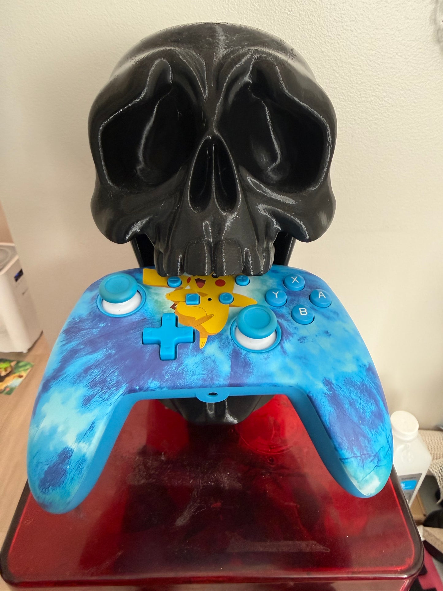 Skull Headset and Controller holder